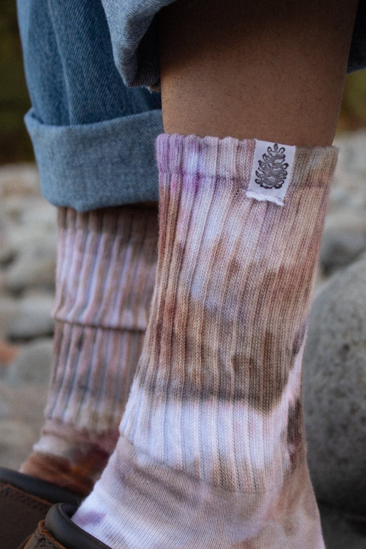 Scrunchy Ribbed Socks